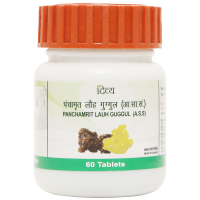 Panchamrit Lauh Guggul 60 Tabs 20 g - Traditional Ayurvedic Supplement