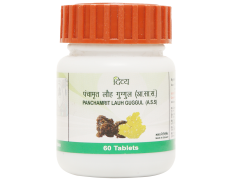 Panchamrit Lauh Guggul 60 Tabs 20 g - Traditional Ayurvedic Supplement