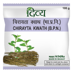 Divya Chirayta Kwath 100 g - Herbal Infusion with Natural Ingredients