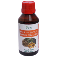 Divya Somraaji Taila 100 ml - Herbal Oil for Skin and Hair Care