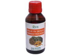 Divya Somraaji Taila 100 ml - Herbal Oil for Skin and Hair Care