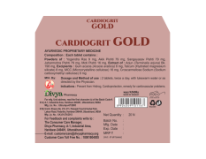 Divya Cardiogrit Gold Tablet 20 N 11 g