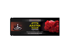 Aastha Agarbatti Rose 18 Stick 50 g