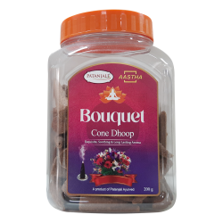 Aastha Bouquet Cone Dhoop 200 g