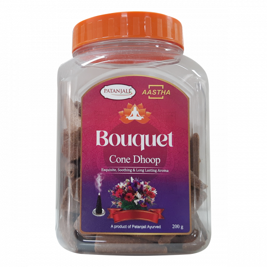 Aastha Bouquet Cone Dhoop 200 g