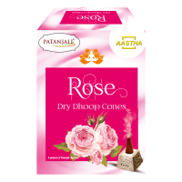 Aastha Rose Dry Dhoop Cone 20 g