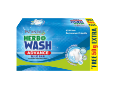 Patanjali Herbo Wash Advance Blue Bar 250 g