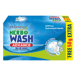 Patanjali Herbo Wash Advance Blue Bar 250 g