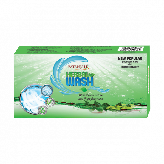 Patanjali Herbal Wash Detergent Cake 250 g