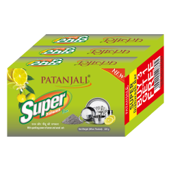 Patanjali Super Dish wash Bar 225 Gram B3G1 Free 225 g