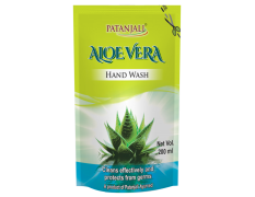Patanjali Aloevera Hand Wash Refill 200 ml