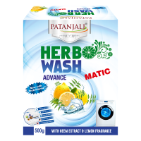 Patanjali Herbo Wash Advance Matic Detergent Powder 500 g Patanjali Herbo Wash Advance Matic Detergent Powder 500 g
