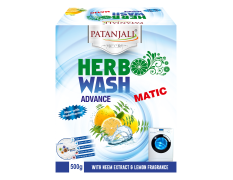 Patanjali Herbo Wash Advance Matic Detergent Powder 500 g