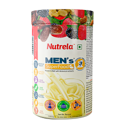 Patanjali Nutrela Men's Superfood 400 g - Essential Nutrients for Men's Health