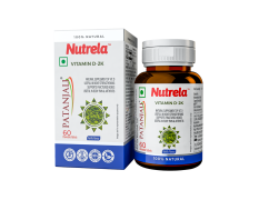 Patanjali Nutrela Vit D2k Natural Tab Vanilla 16 g - Nutritious Dietary Supplement