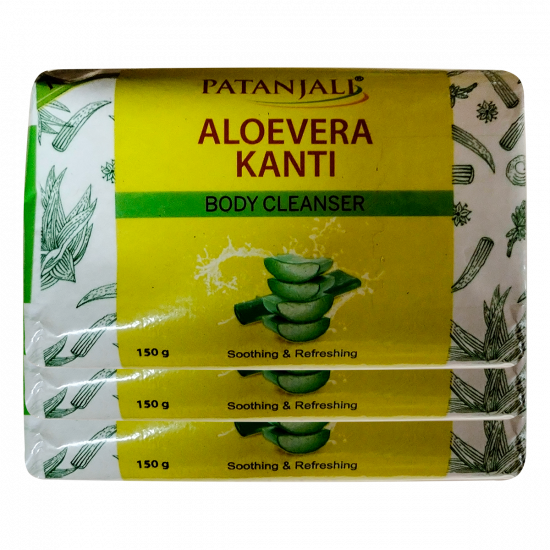 Aloevera Kanti Body Cleanser Monthly Pack 150 g
