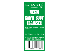 Patanjali Neem Kanti Body Cleanser 4x1 45 Gm 180 g