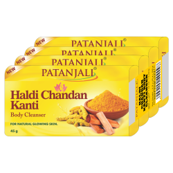 Haldi Chandan Kanti Body Cleanser 4x1 45gm 180 g
