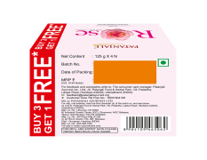 Patanjali Rose Body Cleanser 125g C.o. B3g1 Free 375 g