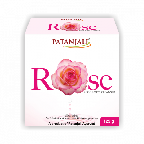 Patanjali Rose Body Cleanser 125 g