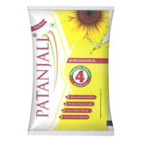 Patanjali Sunflower Oil Pouch 1 ltr