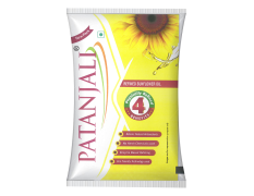 Patanjali Sunflower Oil Pouch 1 ltr