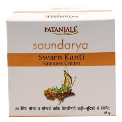 Patanjali Saundarya Swarn Kanti Fairness Cream 15 g