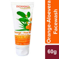 Patanjali Orange Aloevera Face Wash 60 g