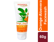 Patanjali Orange Aloevera Face Wash 60 g