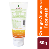 Patanjali Orange Aloevera Face Wash 60 g