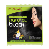 Patanjali Kesh Kanti Hair Colour Cream Developer Natural Black 40 g