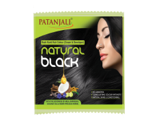 Patanjali Kesh Kanti Hair Colour Cream Developer Natural Black 40 g