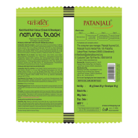Patanjali Kesh Kanti Hair Colour Cream Developer Natural Black 40 g