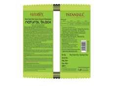 Patanjali Kesh Kanti Hair Colour Cream Developer Natural Black 40 g