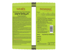 Patanjali Kesh Kanti Hair Colour Cream Developer Dark Brown 40 g