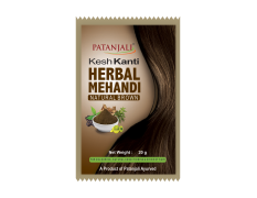 Patanjali Kesh Kanti Herbal Mehandi Natural Brown 20 g
