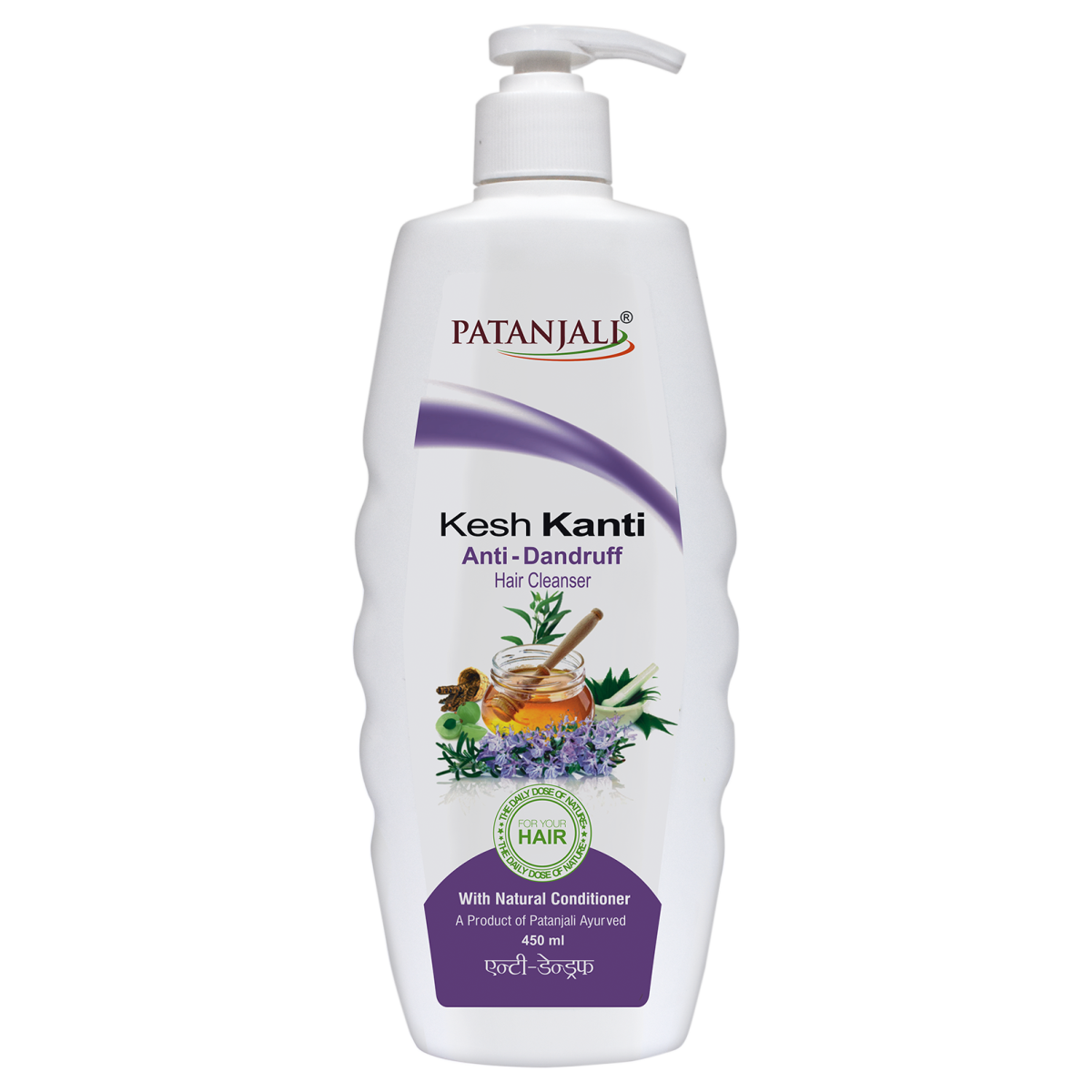 Patanjali Kesh Kanti Anti Dandruff Hair Cleanser 450 ml - Bazaar5
