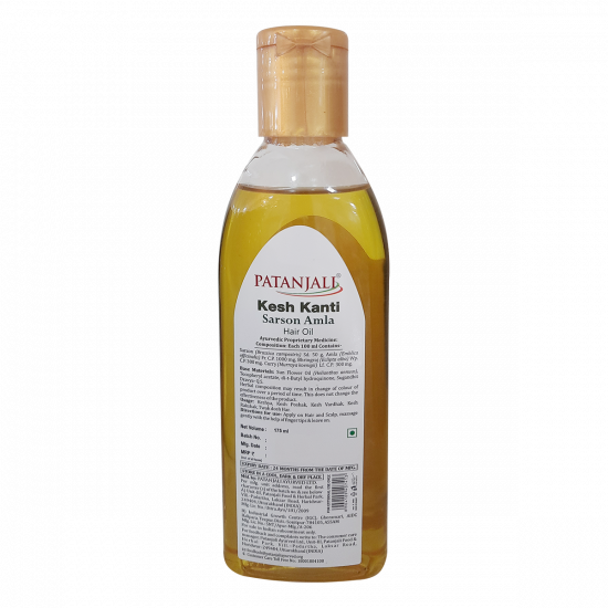 Patanjali Kesh Kanti Sarson Amla Hair Oil 175 ml