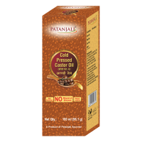 Patanjali Cold Pressed Castor Oil With Vitamin E 100 ml