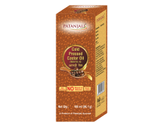 Patanjali Cold Pressed Castor Oil With Vitamin E 100 ml