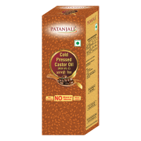 Patanjali Cold Pressed Castor Oil With Vitamin E 100 ml