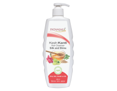 Patanjali Kesh Kanti Hair Cleanser Silk Shine 450 ml