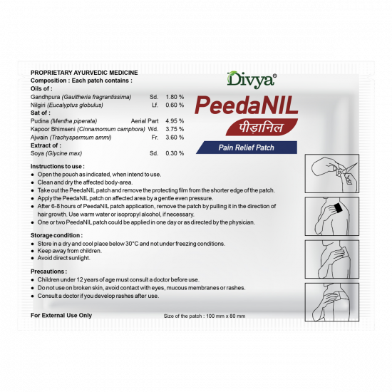Peedanil Pain Relief Patch 21 g