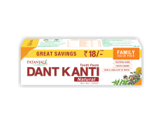 Patanjali Dant Kanti Natural Family Value Pack 300 g