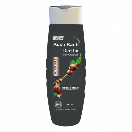 Patanjali Kesh Kanti Reetha Hair Cleanser 180 ml