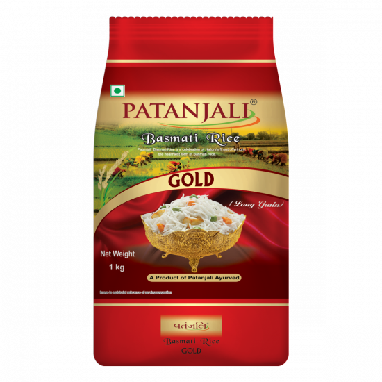 Patanjali Gold Basmati Rice 1 kg