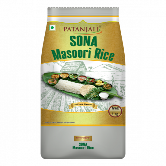 Patanjali Sona Masoori Rice 1 kg