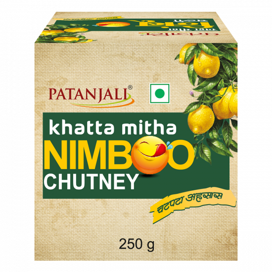 Patanjali Khatta Mitha Nimboo Chutney 250 g