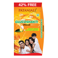 Patanjali Glucoshakti Orange 250 g - Energizing Drink Mix