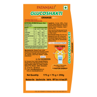 Patanjali Glucoshakti Orange 250 g - Energizing Drink Mix Patanjali Glucoshakti Orange 250 g - Energizing Drink Mix